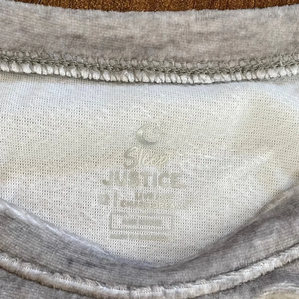 NWT justice girls Santa cookie pajamas 2 piece Sz 6 & 12 long sleeve LS pants